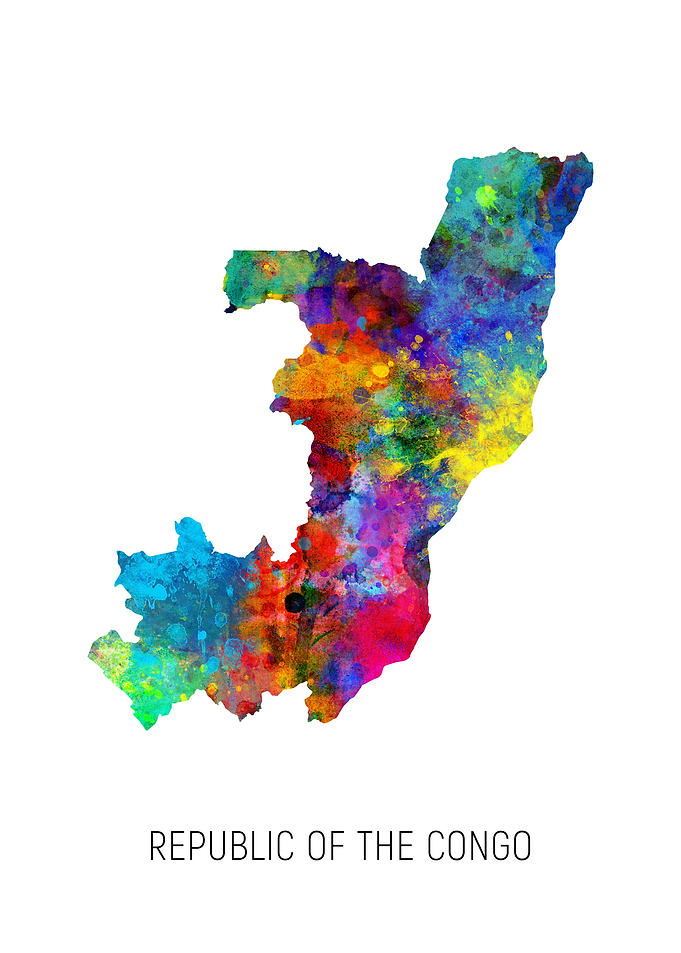 Republic of the Congo Map