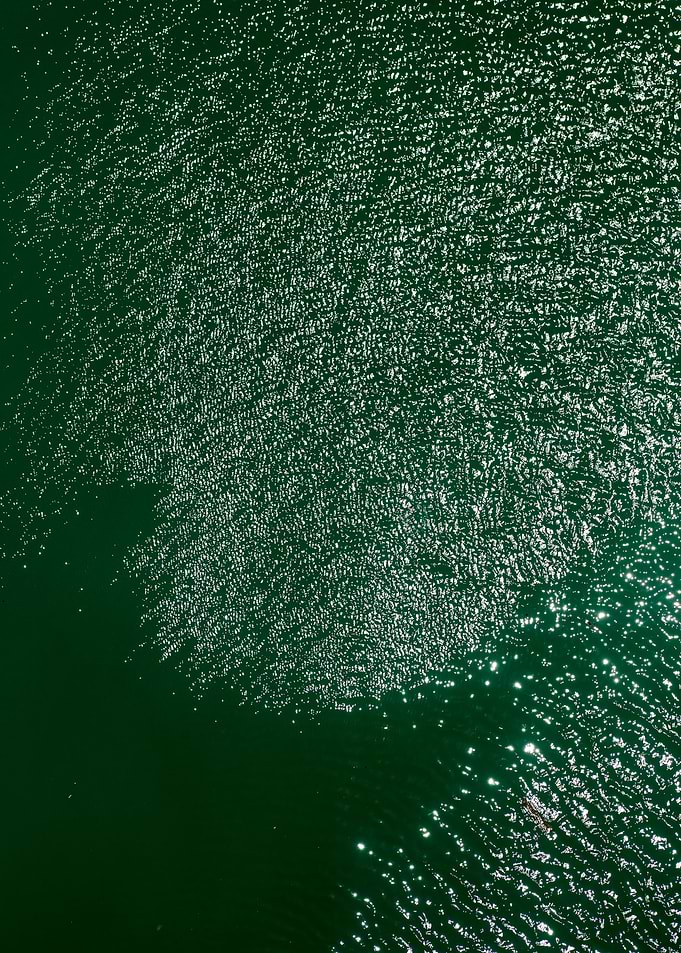 Waves summer abstract art
