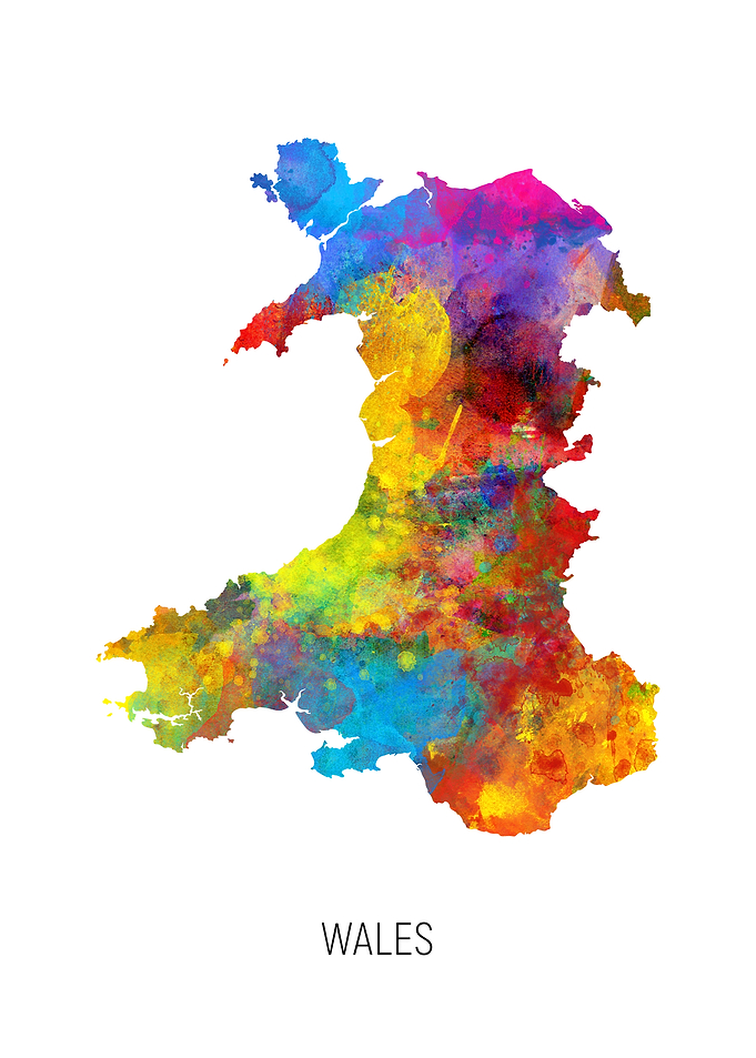 Wales Map