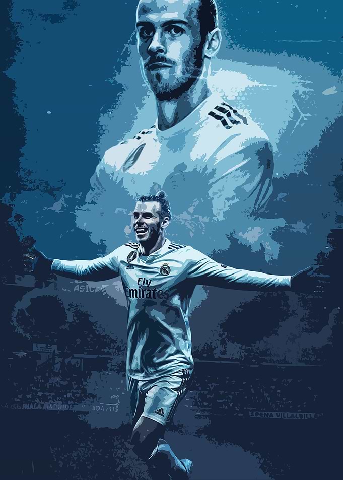 Gareth Bale Painting