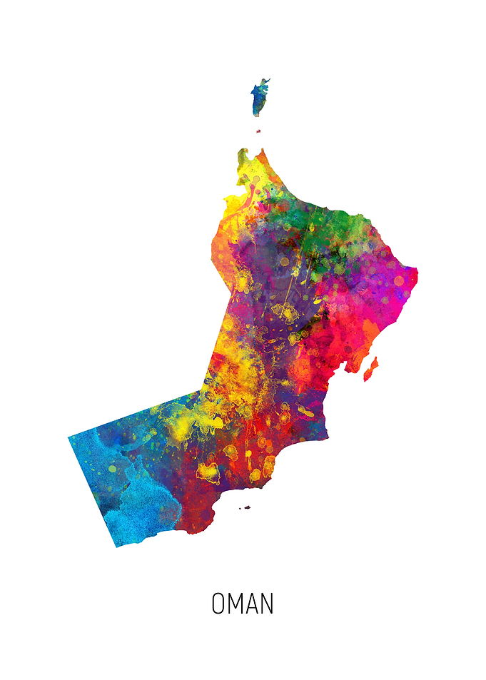 Oman Map