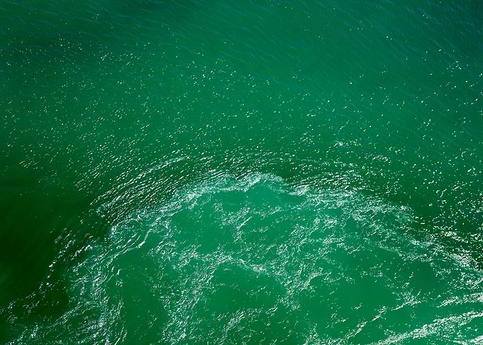 Waves summer abstract art