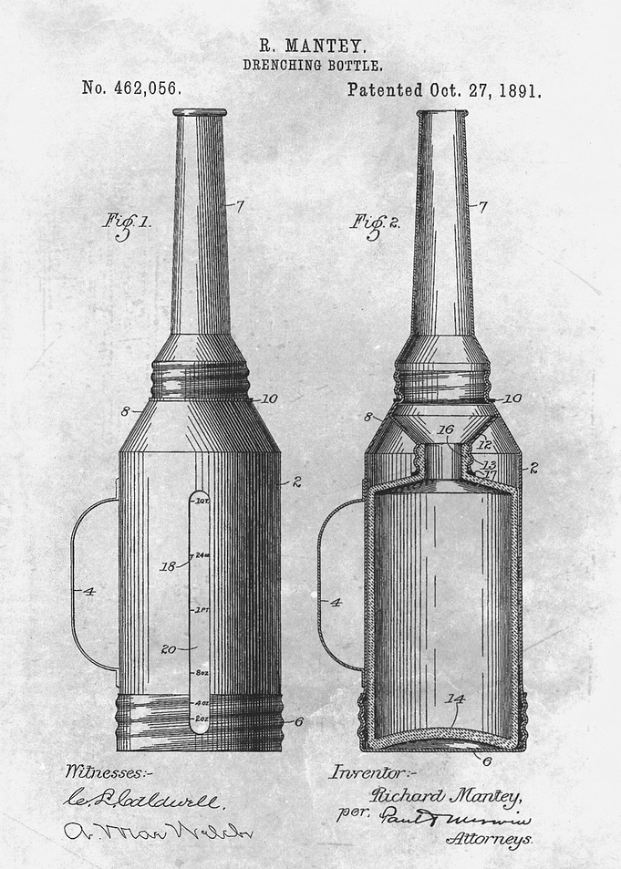 No210 Drenching bottle