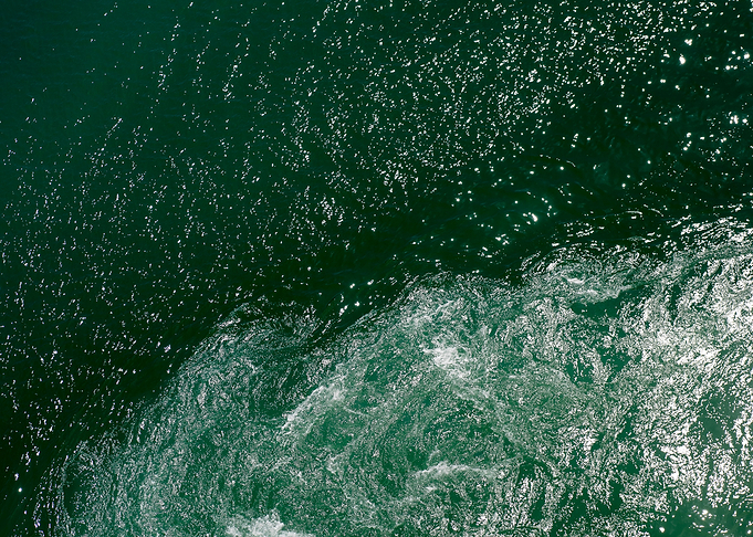 Waves summer abstract art