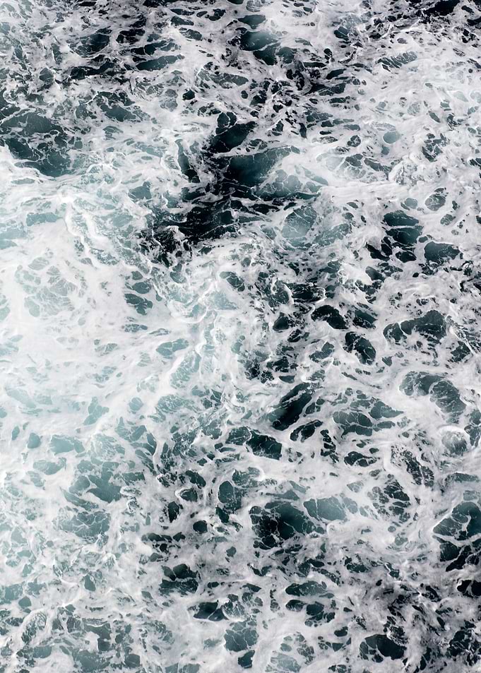 Waves summer abstract art