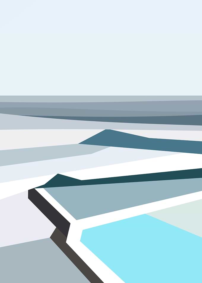 Geometric Bondi Beach