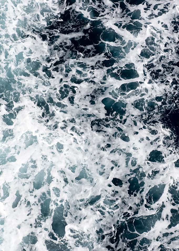 Waves summer abstract art