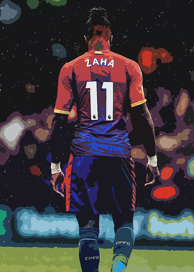 Wilfried Zaha Painting
