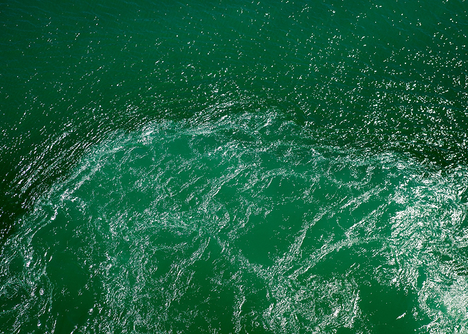 Waves summer abstract art
