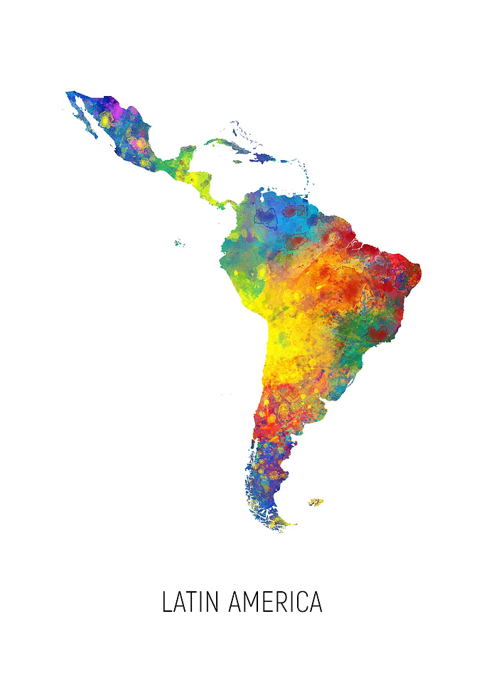 Latin America Map