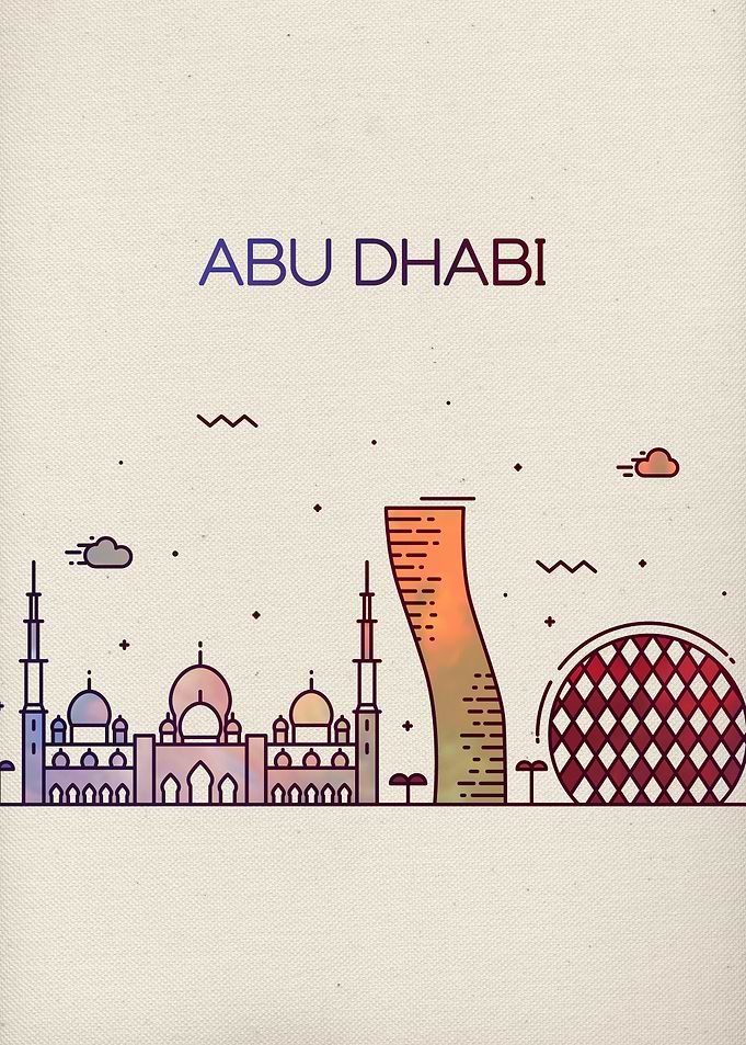 Abu Dhabi City Skyline Fun