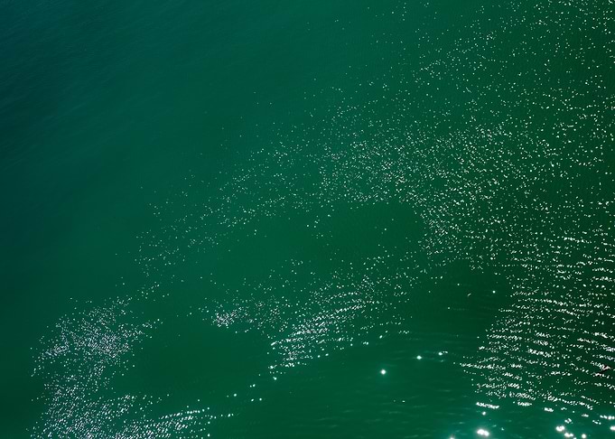 Waves summer abstract art