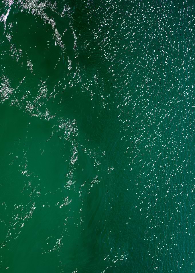 Waves summer abstract art