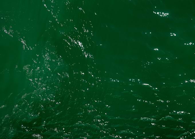 Waves summer abstract art