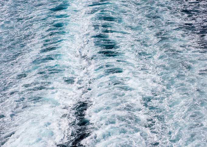 Waves summer abstract art