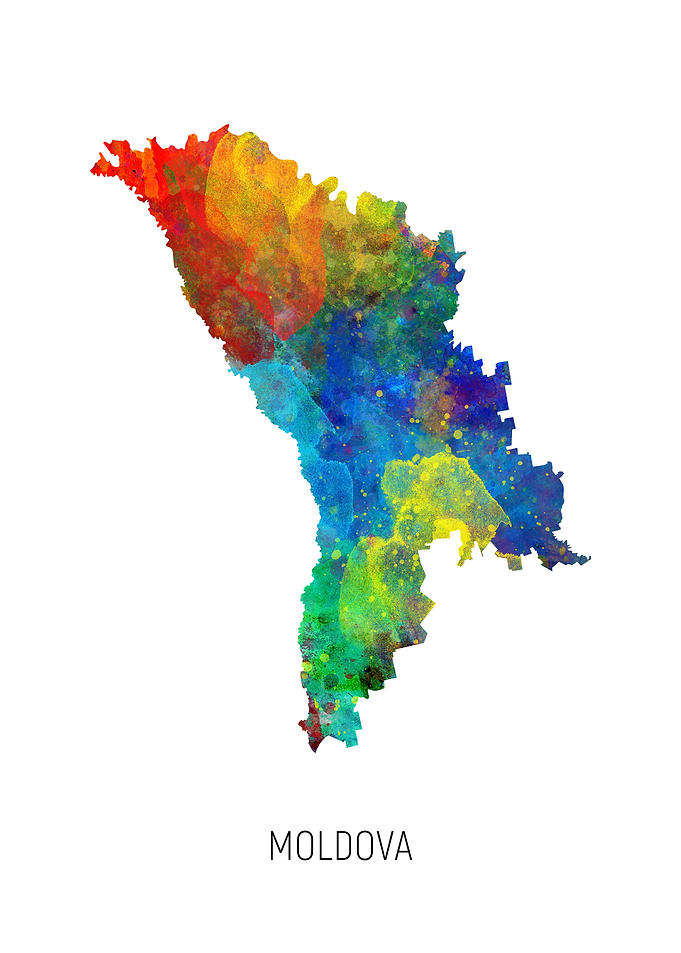 Moldova Map