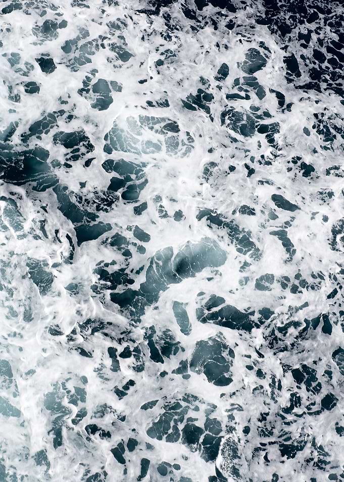 Waves summer abstract art
