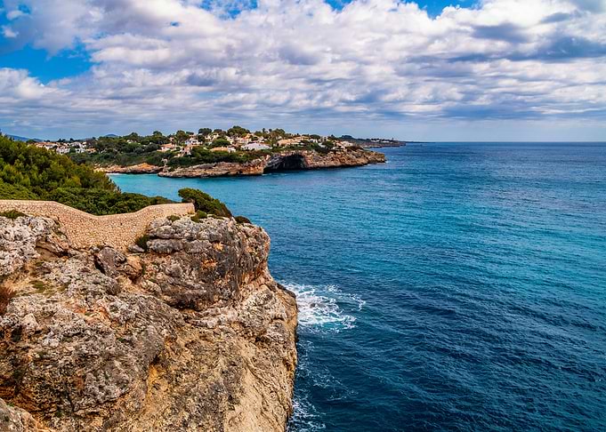 Sea view on the east coast