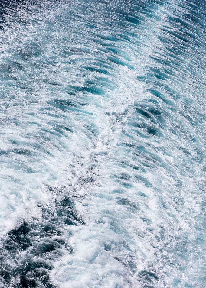 Waves summer abstract art