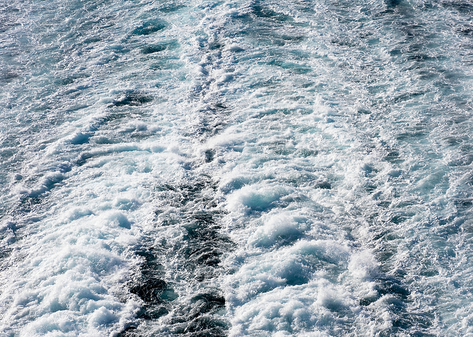 Waves summer abstract art