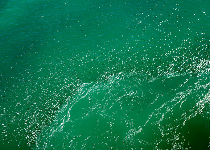 Waves summer abstract art
