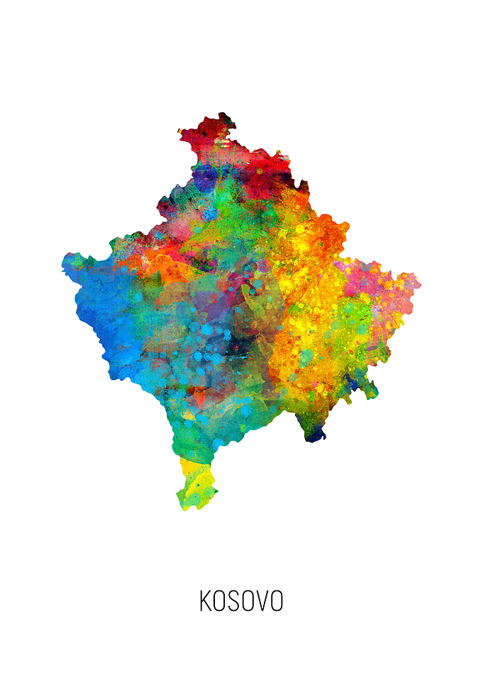 Kosovo Map