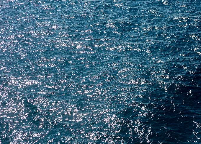 Waves summer abstract art