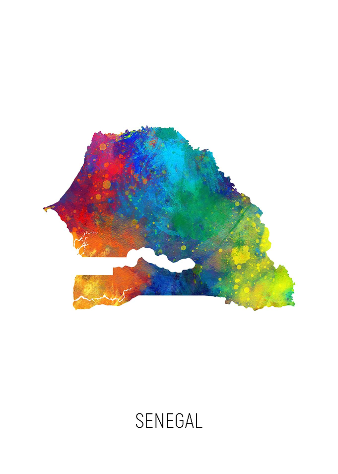 Senegal Map