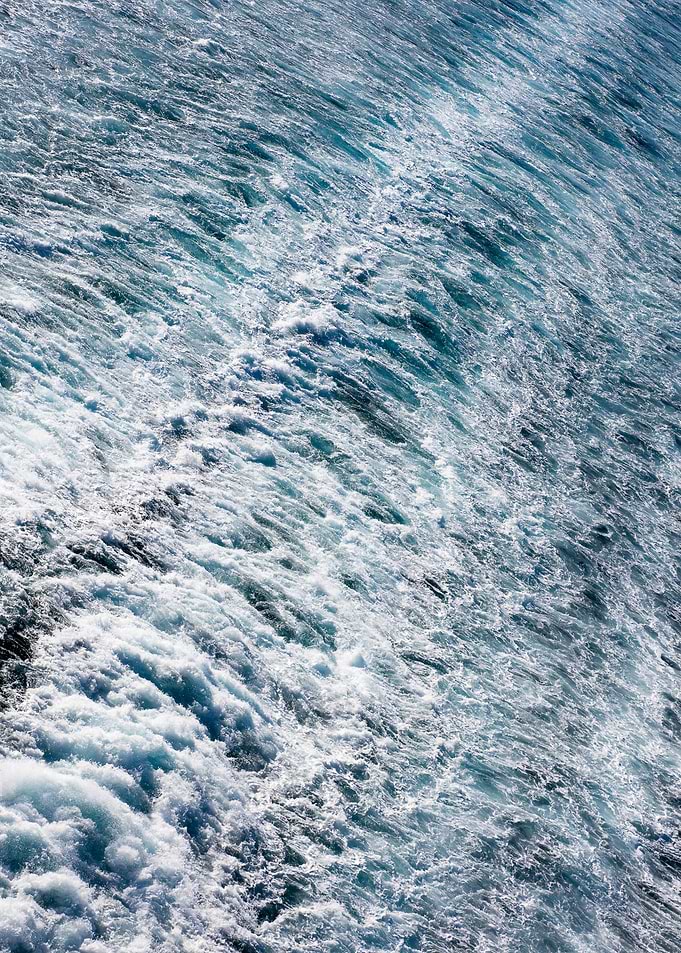 Waves summer abstract art