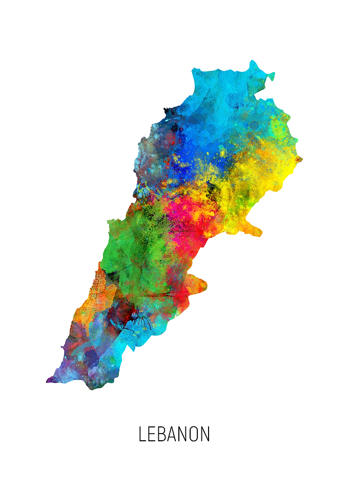 Lebanon Map