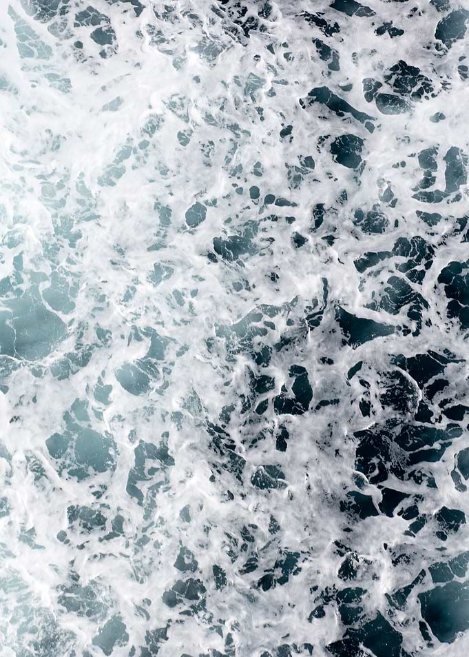 Waves summer abstract art