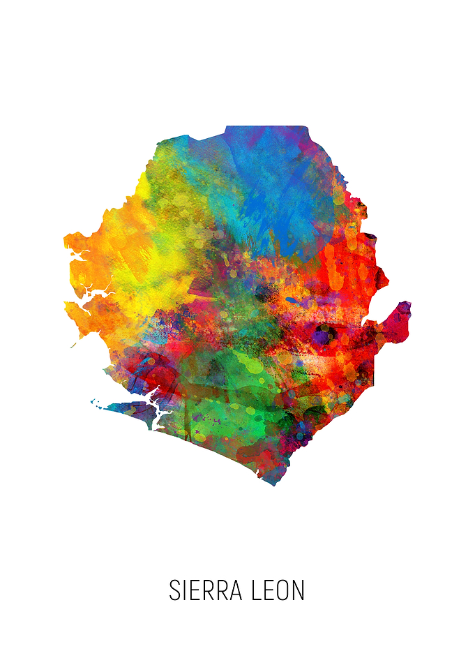 Sierra Leon Map