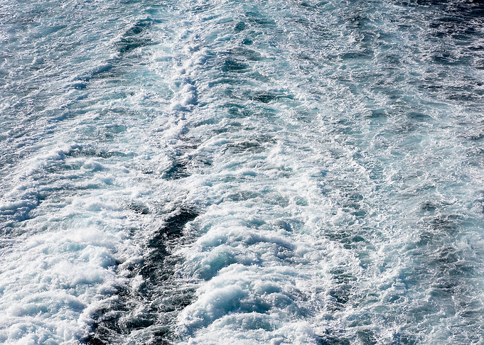 Waves summer abstract art
