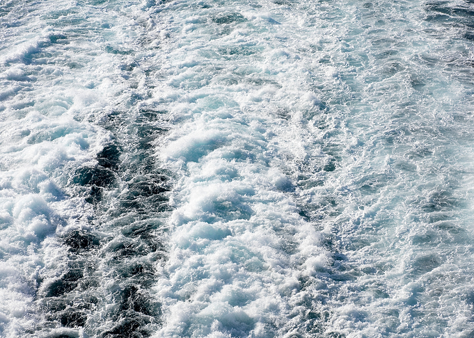 Waves summer abstract art
