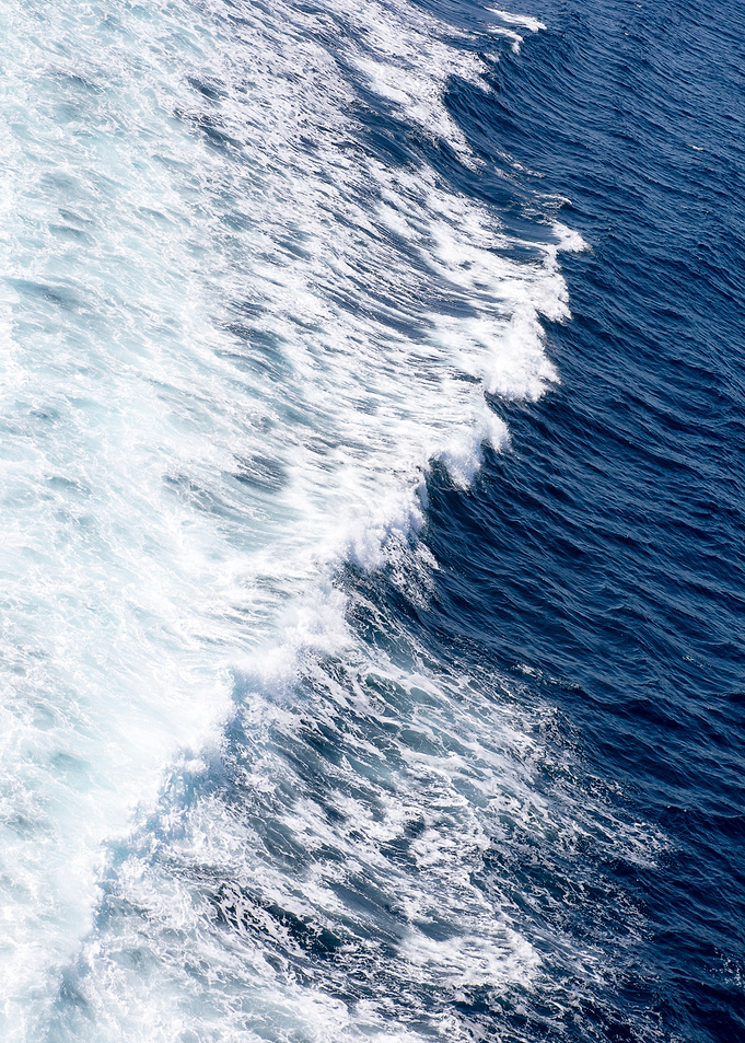 Waves summer abstract art
