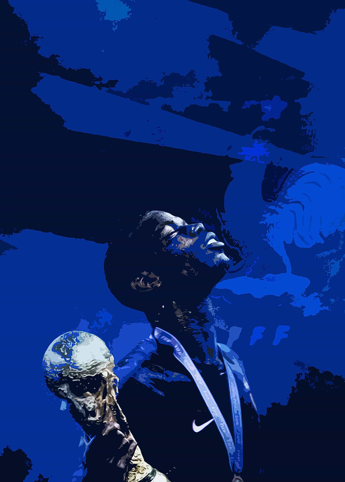 Paul Pogba Painting
