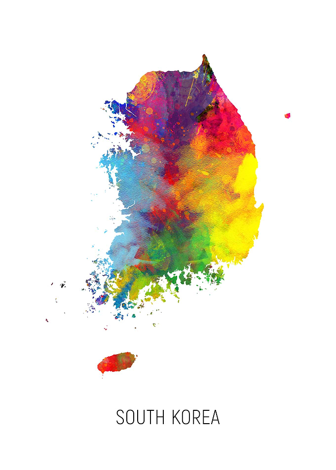 South Korea Map