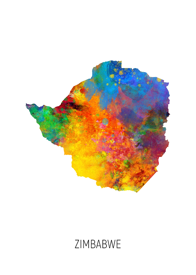 Zimbabwe Map