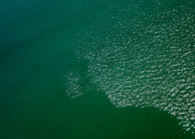 Waves summer abstract art