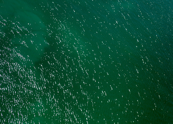 Waves summer abstract art