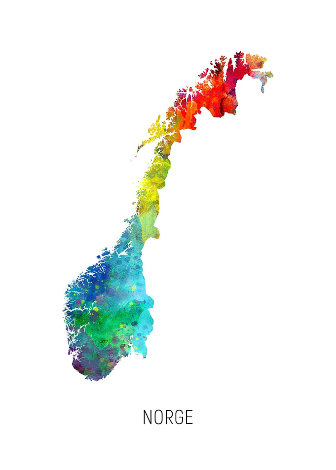 Norge Map