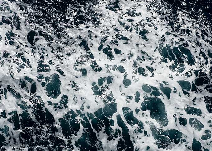 Waves summer abstract art