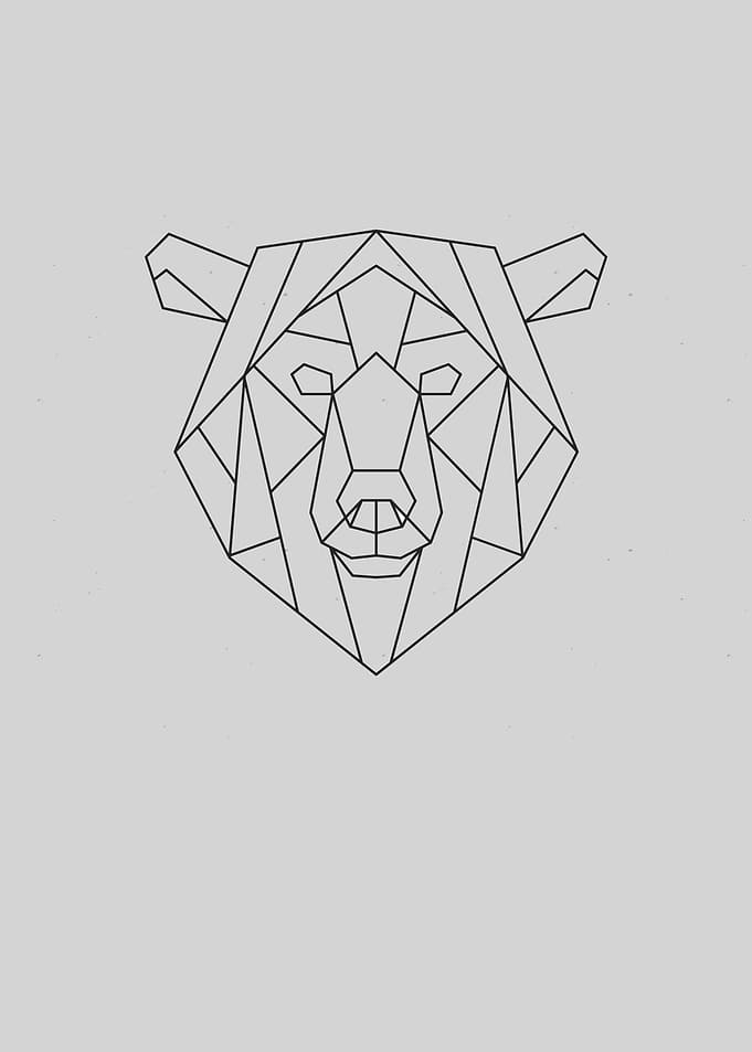 BEAR LOW POLY