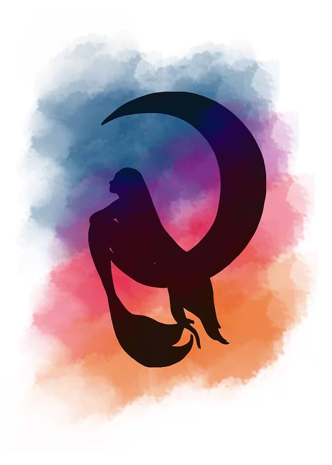 Mermaid in The Moon