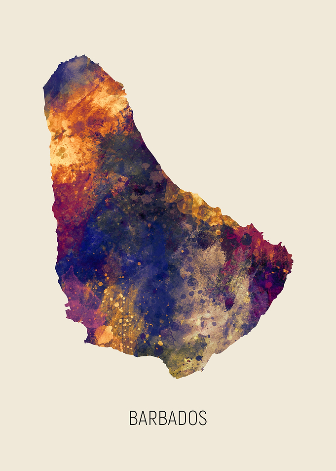 Barbados Map