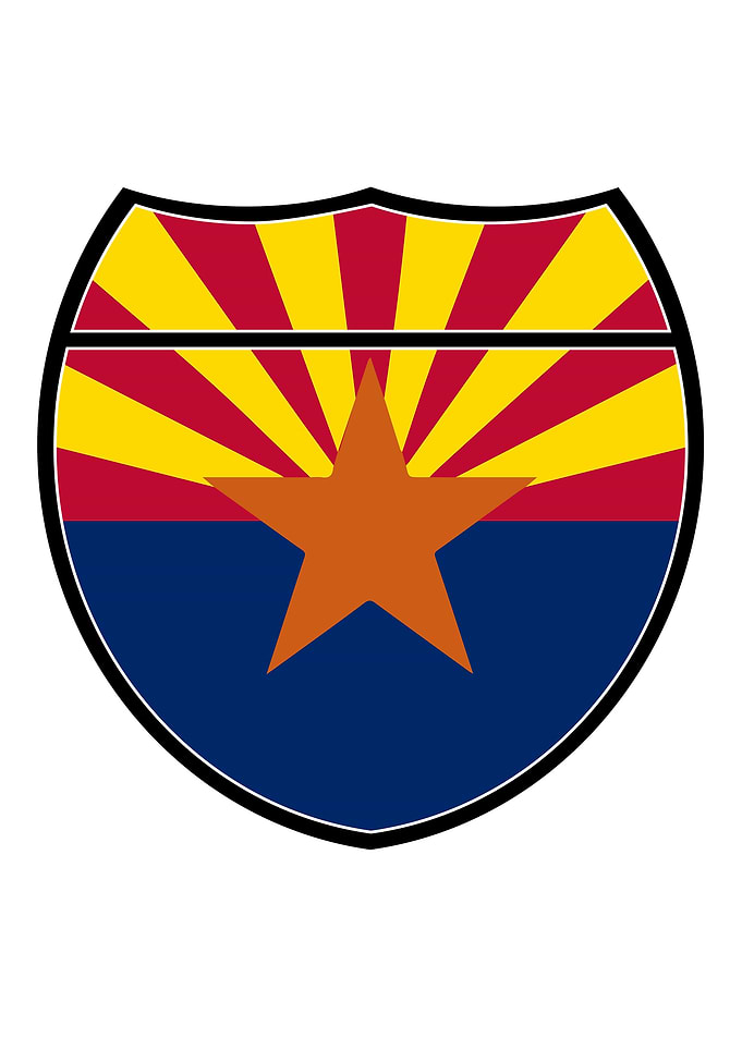 Arizona Flag Sign
