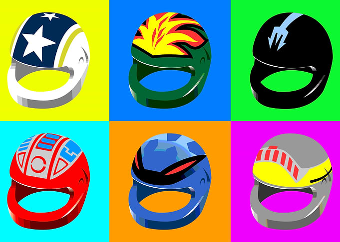 Pop Art Helmets 1
