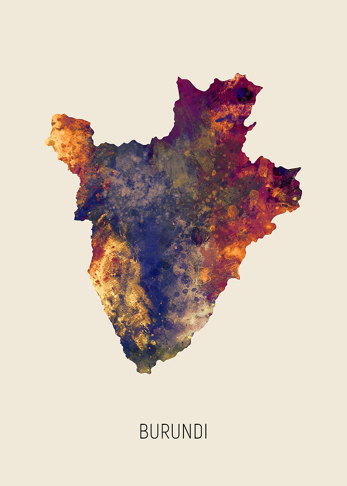 Burundi Map