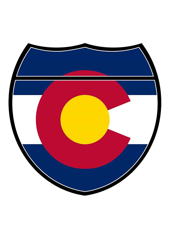 Colorado Flag Sign