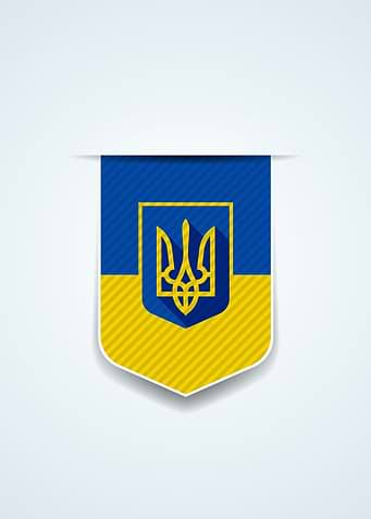 Ukraine Flag coat of arms